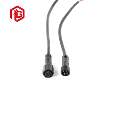 PVC Flame Retardant Plug LED Light M10 Male And Female Waterproof Butt Connector