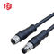 Metal M8 3 Core Nylon​ Waterproof Male Female Connector Electric​ Cable