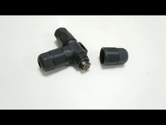 IP67 IP68 Screw Contact 2 3 Pin T Type Waterproof Wire Connector 2/ 3 Way