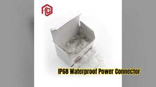 Conector de alimentação IP68 à prova d'água Bett M15