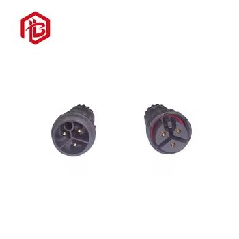 Bett CE RoHS M23 Assembled 2pin to 8pin Male/Female Waterproof IP67 Copper Contact Socket Connectors for Solar Power Systems