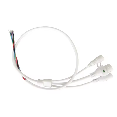 Waterproof Copper Connector Cable with Nylon Housing for Network Video Surveillance IP Camera Module UHF & RF Applications