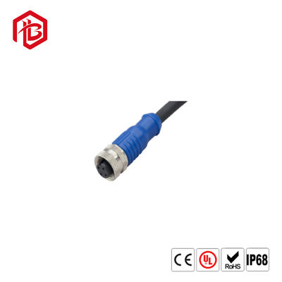 Comprar soquete fêmea masculino personalizado 2 da tomada do fio M12 3 4 5 6 8 connec circular reto do fio elétrico do sensor do cabo m12 m8 do pino online manufacture