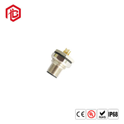 Comprar O homem ao cabo de extensão impermeável fêmea 2 4 5 8 cabo impermeável do diodo emissor de luz do pino M12 conduziu o conector impermeável da tomada M12 online manufacture