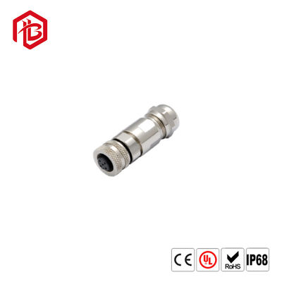 Comprar Pino masculino do conector 4 do cabo M12 da aviação D do código impermeável de IP67 online manufacture