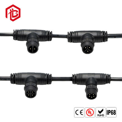 Comprar Tipo 3 maneira 2 de T 3 Pin Waterproof Electrical Connectors IP68 para iluminar soluções online manufacture