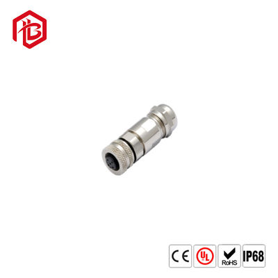 Comprar Y-tipo conector do código 3pin 4pin M12 do divisor A do conector impermeável fêmea masculino impermeável mini Y da volta 2 da tomada 1 online manufacture