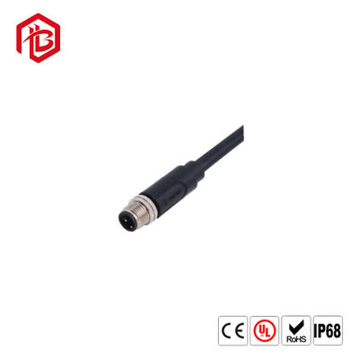 Comprar PWB industrial que prende o conector circular impermeável masculino do código 12pin do conector M12 A online manufacture