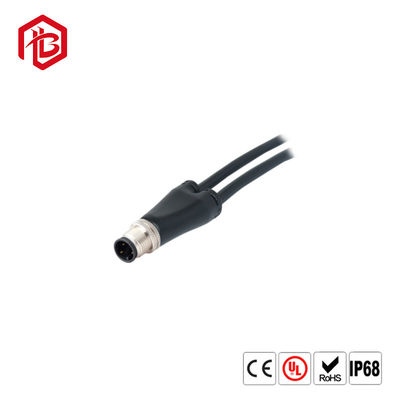 Comprar Tipo fêmea conector 5 Pin Front Side Fastening Wires Connector da flange do código de M12 A online manufacture