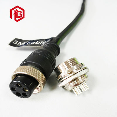 Comprar Tomada 2 da aviação da porca do metal Gx16 3 4 5 cabo do equipamento do conector de 6pin GX16 online manufacture
