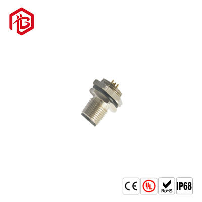 Comprar Campo Wireable da porca de M12 5 PIN Male PG7 em linha reta um acoplamento do metal do conector circular do código online manufacture