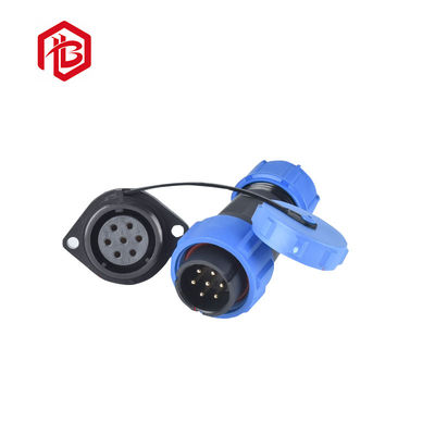 Comprar SP13 conector circular plástico do Pin IP68 da série 3 para a tela 7 9 Pin Waterproof Cable do diodo emissor de luz online manufacture
