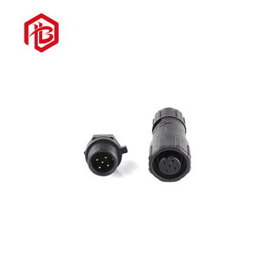 Comprar Automóvel 300V 7 8 9 Pin M14 montagem de painel de nylon Soldadura de montagem de tabuleiro para fio online manufacture