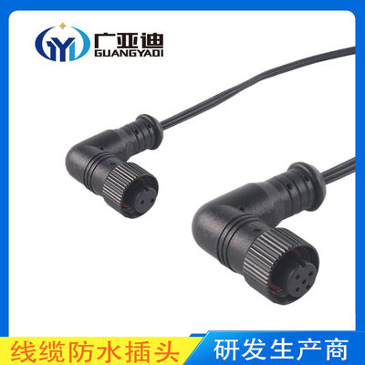 Comprar M12 Multi-Core Elbow Waterproof Connector (Línea de ligação de conector de energia de armazenamento de energia da aviação) online manufacture