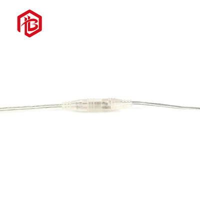 Comprar 2 Número de pinos Conector à prova d'água de baixa tensão IP65 preto/transparente para cabo de PVC online manufacture