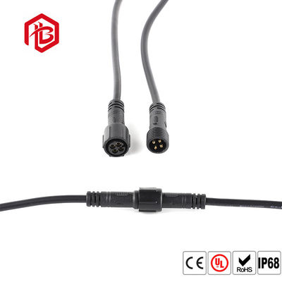 Comprar Conector impermeável de PVC circular de 4 pines M10 personalizado para lâmpada de rua e bicicleta compartilhada online manufacture