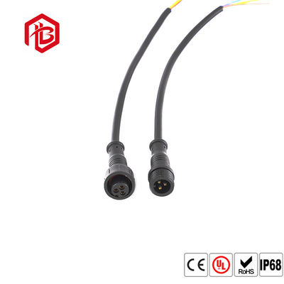 Comprar M11 Conector circular à prova d'água Conector de luz LED 2 3 4 5 pin PVC Plug integrado de injecção moldado online manufacture