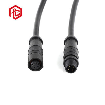 Comprar Conector de sinal de enchufe de aviação impermeável de rabo de nylon M8 personalizado com classificação IP 67 em preto online manufacture