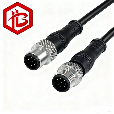 Comprar M12 METAL PLUG 3 4 5 6 Pins a Code Canbus Cable M12 Overmolding Connector online manufacture