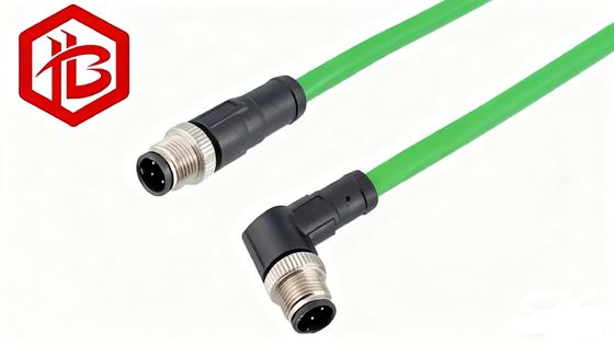 Comprar Conector de cabo Ethernet de ângulo direito para macho direto M12 RJ45 Pipeline - Digital Mini - 8 pines macho a Rs - 422 M 4A online manufacture
