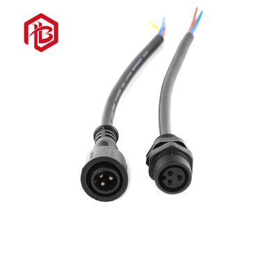 Comprar M19 PANEL MOUNT PLUG Conector masculino e feminino 2-5 pines LED circular FPC/PCB Power Contacto de cobre Conector de cabo à prova d'água online manufacture