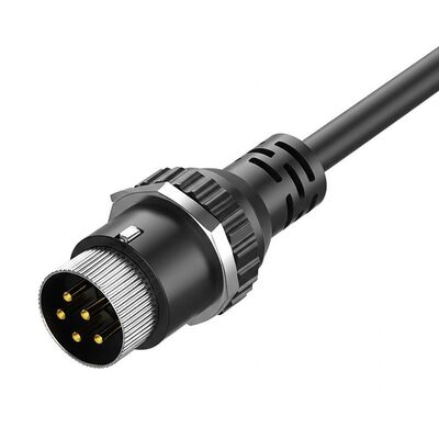 Comprar M16 COM CABO Conector Macho e Fêmea 2 3 4 5 Pinos Circular LED Iluminação Externa Conector de Cabo Impermeável online manufacture