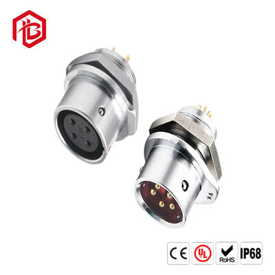 Comprar Conector de cabo de alimentação RF UHF à prova d'água IP68 da série Bett SF, 2-5 pinos, plugue de aviação de metal de inserção rápida, soquete macho/fêmea PCB online manufacture