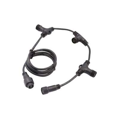 Comprar Conectores de Fita LED de Cobre à Prova d'Água Tipo T Divisor M12 para Aplicações em PCB de Sistemas Aeroespaciais UHF RF Solar IP68 online manufacture