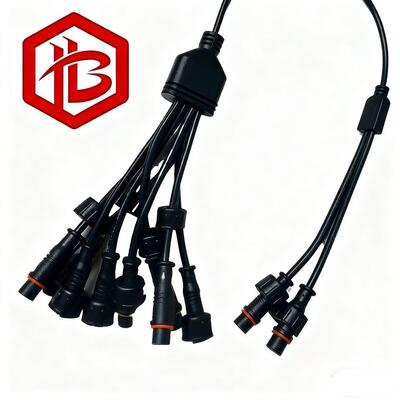 Comprar M11 PVC Plug UHF PCB macho Fêmea Multi-Pin Circular LED Iluminação exterior Conector de cabo à prova d'água online manufacture