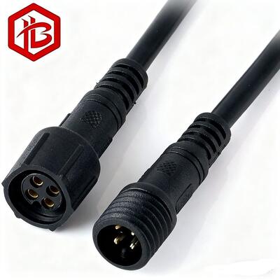 Comprar Conector Macho/Fêmea de Luz de Rocha LED RGBW à Prova d'Água em PVC M15 com Cabo de Extensão PCB UHF RF para Carro online manufacture