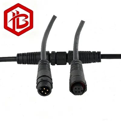 Comprar Conector Macho/Fêmea M12 3 pinos 5.mm à prova d'água para Equipamentos de Automação de Sensores Industriais em Alumínio online manufacture