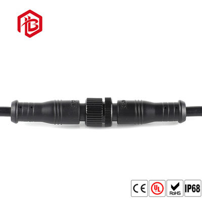 Comprar Conector circular impermeável do PVC de Polos da luz 3 do diodo emissor de luz online manufacture