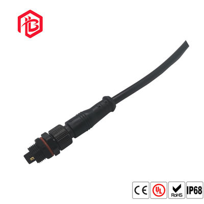 Comprar 250V conector impermeável da montagem IP67 M12 do painel do PVC 4 Polo online manufacture