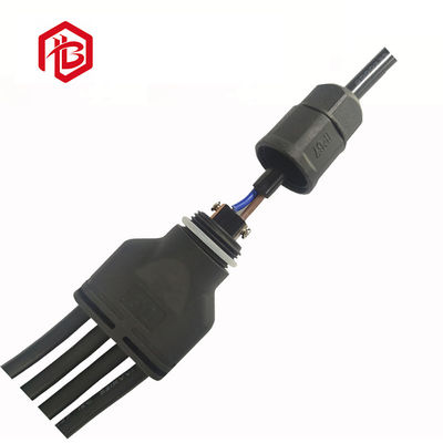 Comprar Conector circular impermeável de nylon 3 Pin Screw Lighting Strip de Rohs online manufacture