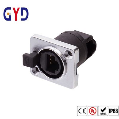 Comprar Ethernet impermeáveis Jack do conector fêmea do TPE IP69 Rj45 do PVC online manufacture