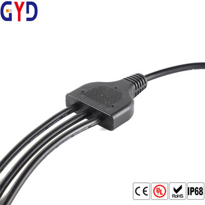 Comprar O tipo impermeável extensão do divisor Y do fio conduzido cabografa 2 Pin Wire Connectors online manufacture