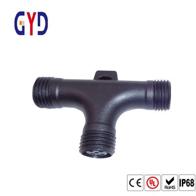 Comprar Conduzido iluminando a maneira à prova d'água 2 do conector de cabo 3 do parafuso 3 tipo de 4 Pin T online manufacture