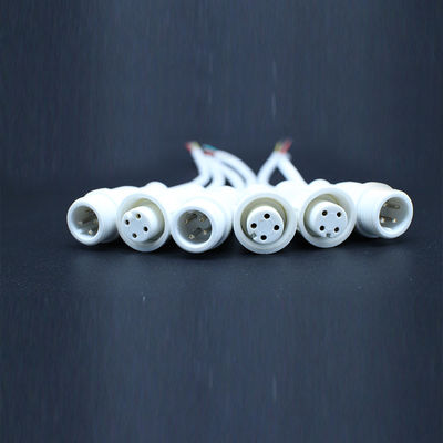 M15 Waterproof Circular Connector with 2-8 Pin Screw Terminal, 1A-25A Current Rating, and 2-8 Cores for Automotive and Industrial Applications