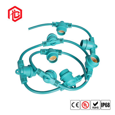 Wire Outdoor Socket Screw Base E27 Waterproof Holder with E27 Lamp Holder Base Holders Aerospace Grade Male/Female PCB Mount