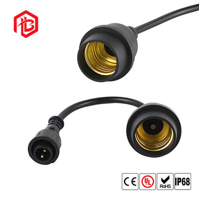 Wire Outdoor Socket Screw Base E27 Waterproof Holder with E27 Lamp Holder Base Holders Aerospace Grade Male/Female PCB Mount