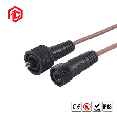 Custom M15 IP68 Waterproof Aerospace PCB Male Female Connector with 1P/2P/3P/4P/5P/6P Power Cable Plug for LED Strips