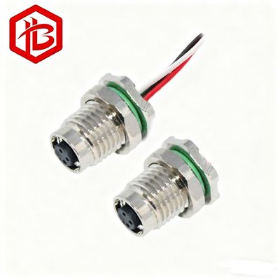 OEM ODM M5 4 Pin Female Connector Waterproof Circular Connector Cable M5 Connector
