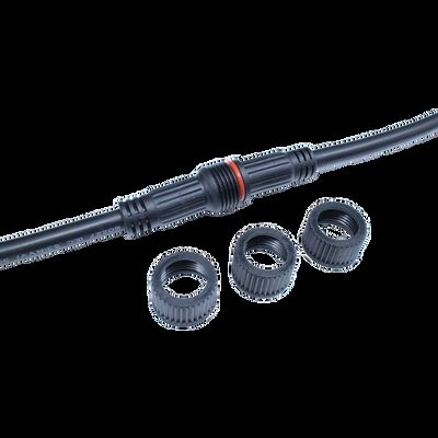 M23 IP68 Waterproof Copper Contact LED Microwave 4-Pin Male/Female Plug for PCB and Solar Power System Panel Mount Applications