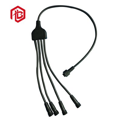 PVC Y Type Factory Direct Sales 10A Solar Power System FPC LED Splitter Cable 2Pin Led Lights Wiring Splitter Connector