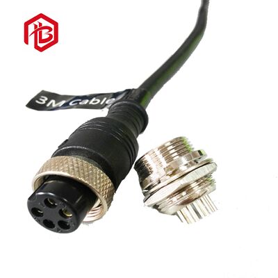 Aviation Round Electric Automotive Connector GX16 Aerospace FPC PCB RF UHF Power Male Female Connectors