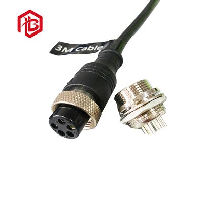 GX16 IP68 Waterproof Male/Female Aviation Connector Copper Contacts Power RF FPC Compatibility 2-10 Pin Capacity for Cable Wires