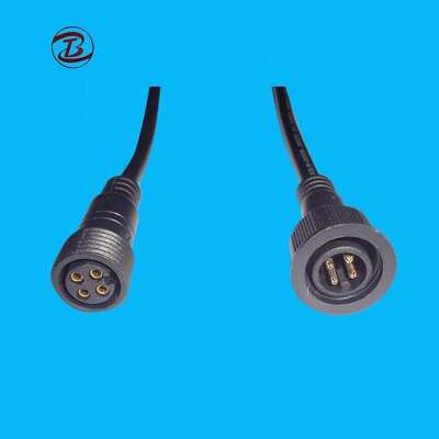 Bett Hot Selling High Quality 4pin Copper Contact 110v IP67 Waterproof Electric Connector and Cables for FPC Solar Power System