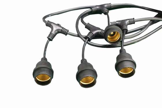 E27 Lamp Holder Copper Wire Switch 110V Socket High Quality LED Electric Solar Power System FPC IP67