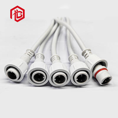 Customized M11-M16 LED Waterproof UHF Aerospace PCB Power Connector with Male/Female Pins IP68 Rated PC Housing