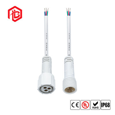 M10 PVC Male/Female Waterproof Plug with Copper Contact for Aerospace RF Applications